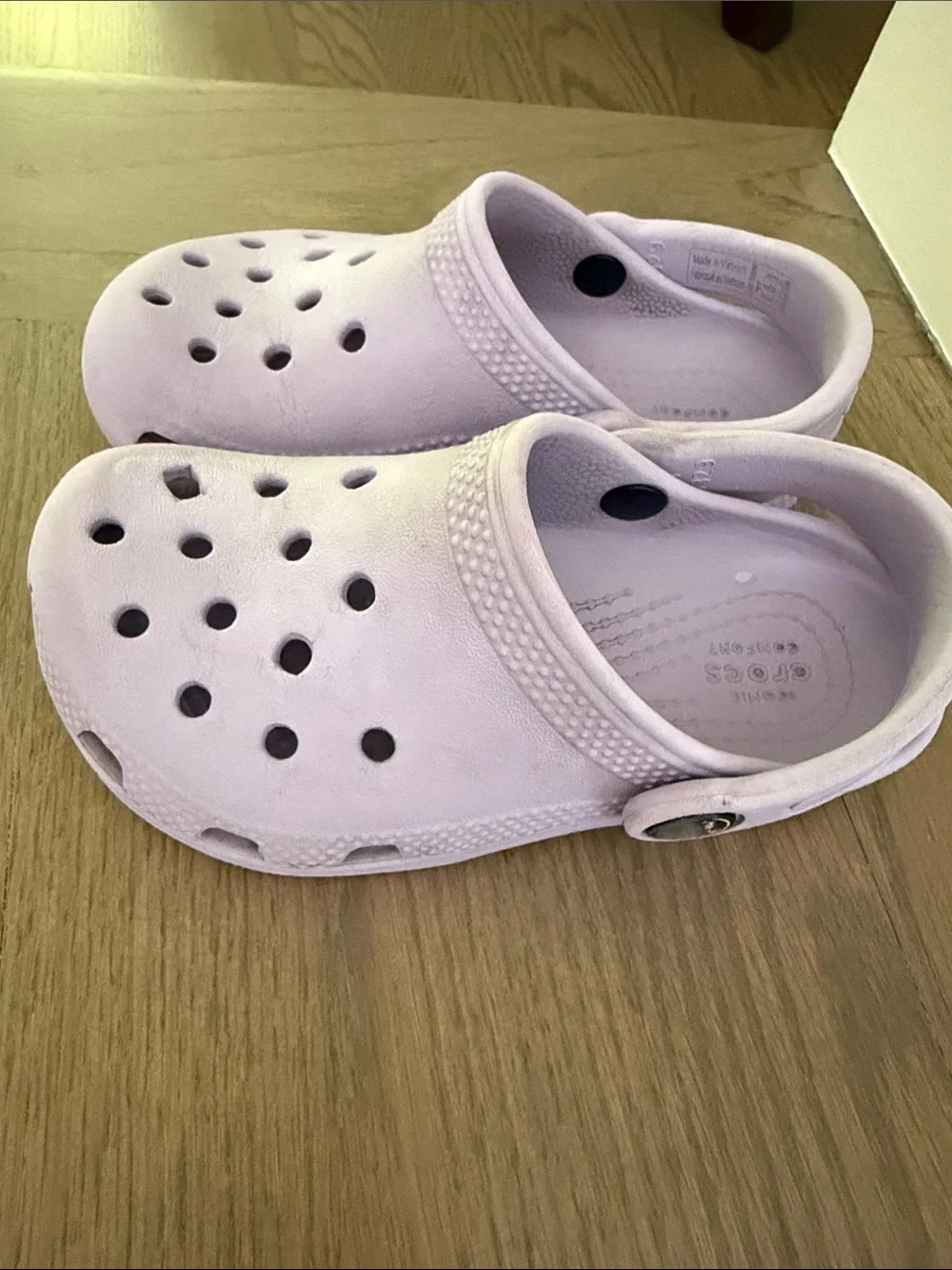 CROCS Kids Classic Clog in Light Lavender